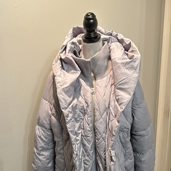 Jessica Simpson ICE grey quilted puffer jacket NWT XL - Picture 3 of 13